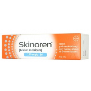 Skinoren, 150 mg/g, żel, 30 g (tuba) - zdjęcie produktu