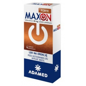 Maxon Forte, 50 mg, tabletki powlekane, 4 szt. - zdjęcie produktu