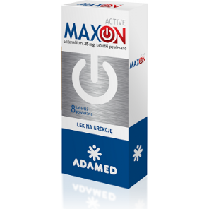 Maxon Active, 25 mg, tabletki powlekane, 8 szt. - zdjęcie produktu
