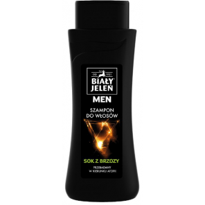 Biały Jeleń Men, hipoalergiczny szampon do włosów brzoza, 300 ml - zdjęcie produktu