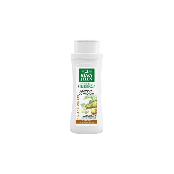 Biały Jeleń, Hipoalergiczny szampon do włosów ciemnych, 300 ml - zdjęcie produktu