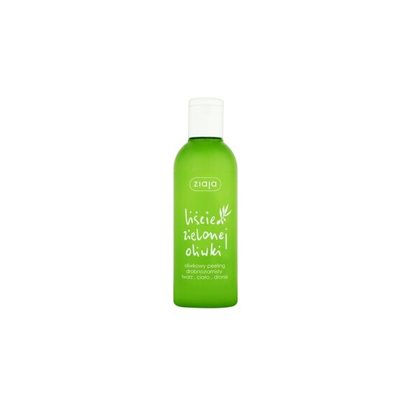 Ziaja Liście Zielonej Oliwki, oliwkowy peeling drobnoziarnisty, 200 ml - zdjęcie produktu