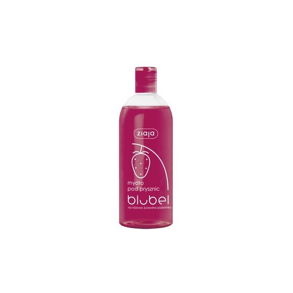 Ziaja Blubel, mydło pod prysznic, żurawina-poziomka, 500 ml - zdjęcie produktu
