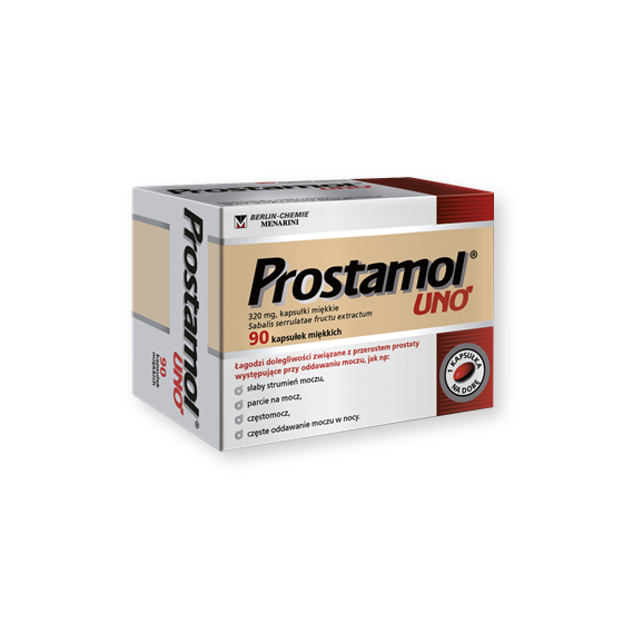 Prostamol Uno, 320 mg, kapsułki miękkie, 90 szt. - zdjęcie produktu
