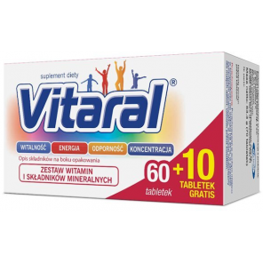 Vitaral, 60 tabletek + 10 tabletek gratis - zdjęcie produktu