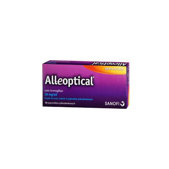 Alleoptical, 20 mg/ml, krople do oczu, 10 szt - zdjęcie produktu