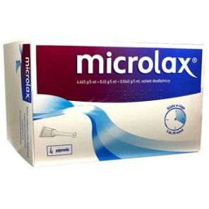 Microlax, roztwór doodbytniczy, 4 pojemniki - zdjęcie produktu