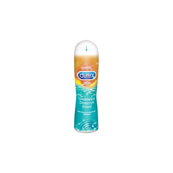 Durex Play Uwalniający Dreszczyk Emocji, żel intymny przyjemnie chłodzący, 50 ml Durex Play Uwalniający Dreszczyk Emocji, żel intymny przyjemnie chłodzący, 50 ml - zdjęcie produktu