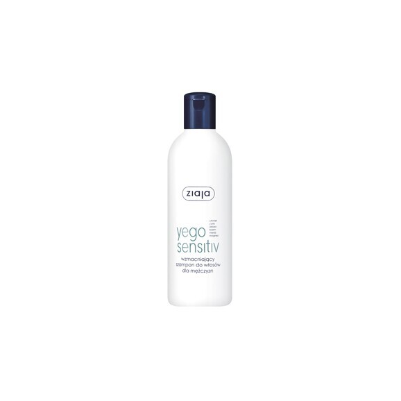 Ziaja Yego Sensitiv, wzmacniający szampon do włosów dla mężczyzn, 300 ml - zdjęcie produktu