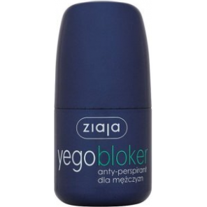 Ziaja Yego, antyperspirant dla mężczyzn, bloker, roll-on, 60 ml - zdjęcie produktu