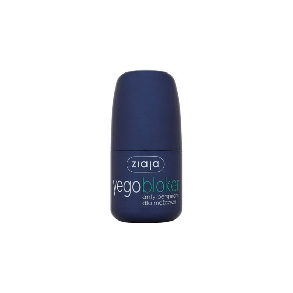 Ziaja Yego, antyperspirant dla mężczyzn, bloker, roll-on, 60 ml - zdjęcie produktu