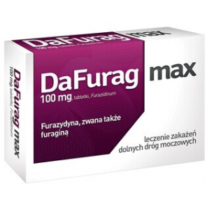 Dafurag max, 100 mg, tabletki, 30 szt. - zdjęcie produktu
