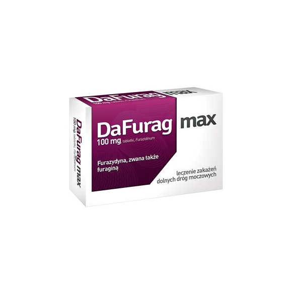 Dafurag max, 100 mg, tabletki, 30 szt. - zdjęcie produktu