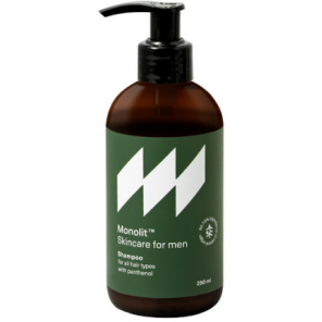Monolit Skincare For Men, szampon do włosów z pantenolem, 250 ml - zdjęcie produktu