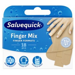 Salvequick Finger Mix, plastry na palce rąk, 18 szt. - zdjęcie produktu