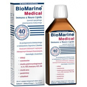 BioMarine Medical Immuno & Neuro Lipids, płyn, 200 ml - zdjęcie produktu