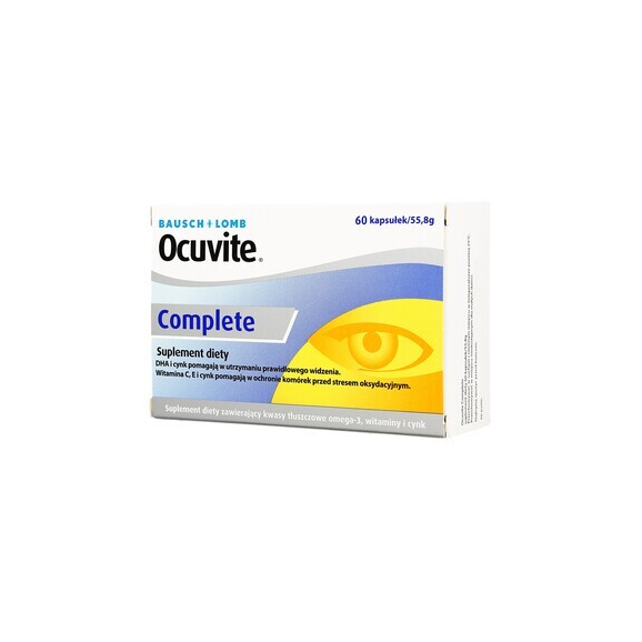 Ocuvite Complete, kapsułki, 60 szt. - zdjęcie produktu