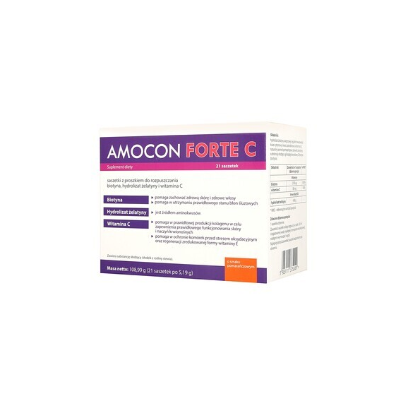Amocon Forte C, proszek do rozpuszczania w saszetkach, 21 szt. - zdjęcie produktu