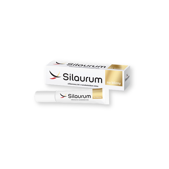 Silaurum, silikonowy żel na blizny z nanokoloidami złota, 15 ml - zdjęcie produktu