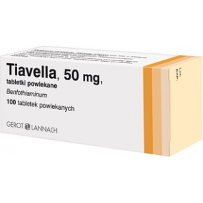 Tiavella, 50 mg, tabletki powlekane, 100 szt. - zdjęcie produktu