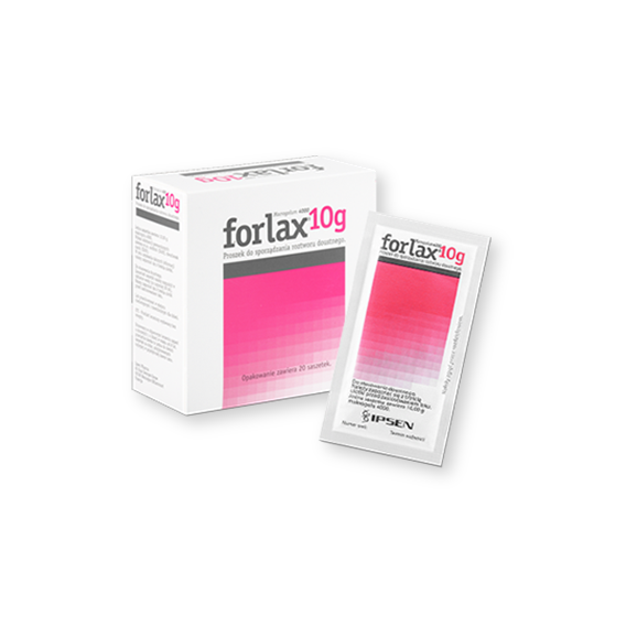 Forlax 10 g, proszek do sporządzania roztworu doustnego, 20 saszetek - zdjęcie produktu
