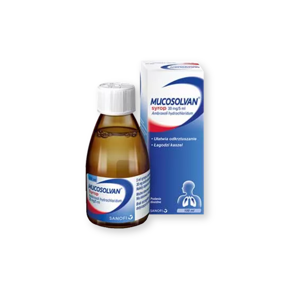 Mucosolvan, (30 mg / 5 ml), syrop, 100 ml - zdjęcie produktu