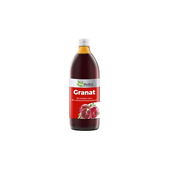 Granat, sok, 500 ml (EkaMedica) - zdjęcie produktu