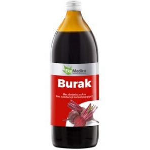 Burak, sok, 1000 ml (EkaMedica) - zdjęcie produktu