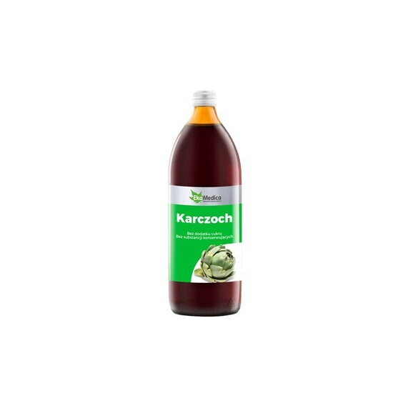 Karczoch, sok z karczocha, 1000 ml (EkaMedica) - zdjęcie produktu