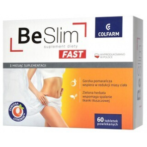 Be Slim Fast, tabletki, 60 szt. - zdjęcie produktu
