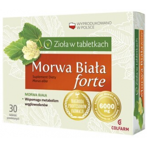 Morwa Biała Forte, tabletki, 30 szt. - zdjęcie produktu