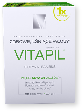 Vitapil, biotyna + bambus, kapsułki, 60 szt.
