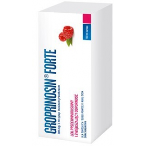 Groprinosin Forte, 500 mg/5 ml, syrop, 150 ml - zdjęcie produktu