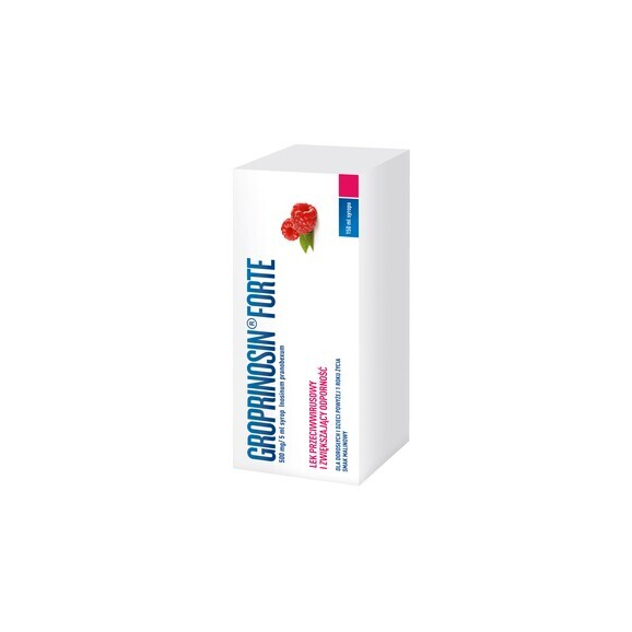 Groprinosin Forte, 500 mg/5 ml, syrop, 150 ml - zdjęcie produktu