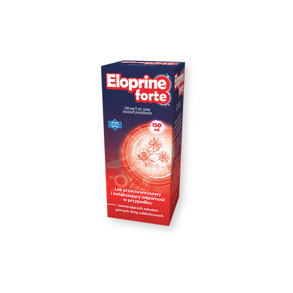 Eloprine Forte, (500 mg/5 ml), syrop, 150 ml - zdjęcie produktu