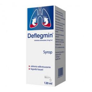 Deflegmin, 30 mg/5 ml, syrop, 120 ml - zdjęcie produktu