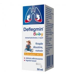 Deflegmin Baby 7,5 mg/ ml, krople doustne, 50 ml - zdjęcie produktu
