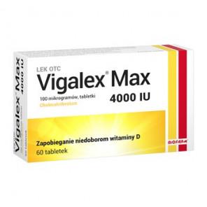 Vigalex Max, 4000 IU, tabletki, 60 szt. - zdjęcie produktu