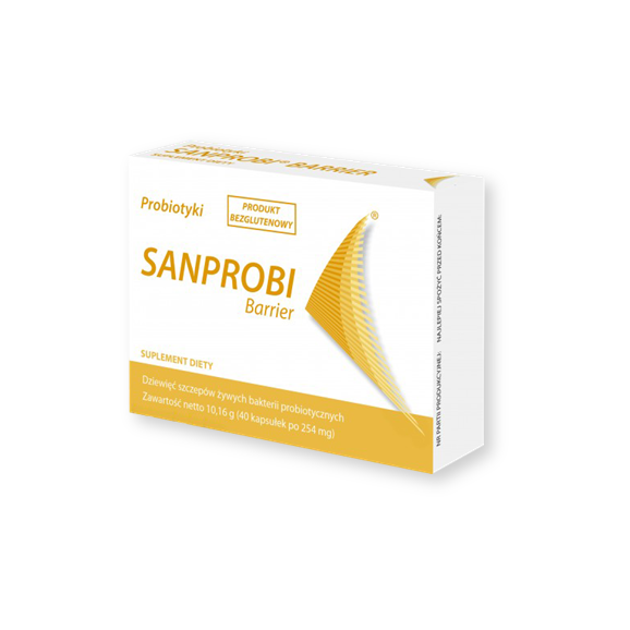 Sanprobi Barrier, kapsułki, 40 szt. - zdjęcie produktu