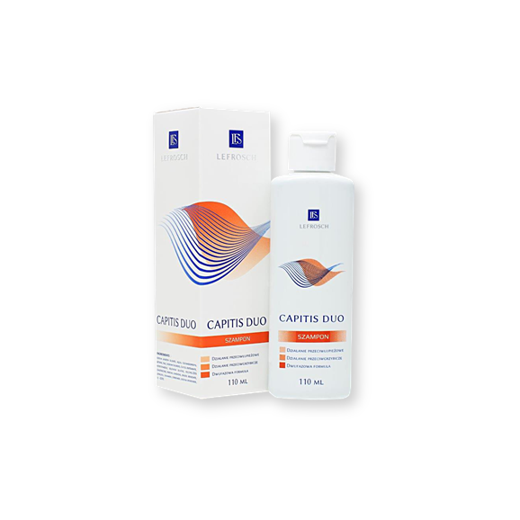Capitis Duo, szampon przeciwłupieżowy i przeciwgrzybiczy, 110 ml. - zdjęcie produktu