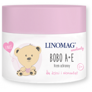 Linomag, Bobo A+E, krem ochronny dla dzieci i niemowląt, 50 ml - zdjęcie produktu