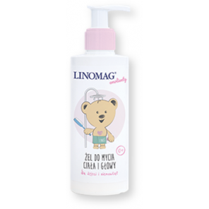Linomag, żel do mycia ciała i głowy dla dzieci i niemowląt, 200 ml - zdjęcie produktu