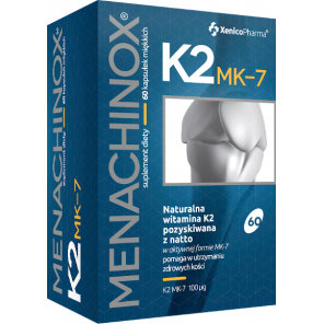 Menachinox K2 MK-7 100 µg, kapsułki miękkie, 60 szt. - zdjęcie produktu