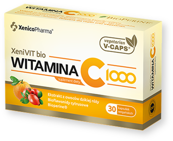 XeniVIT bio Witamina C 1000, kapsułki, 30 szt.