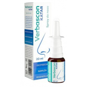 Verbascon Katar, spray do nosa, 20 ml. - zdjęcie produktu