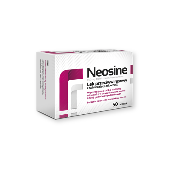 Neosine, 500 mg, tabletki, 50 szt. - zdjęcie produktu