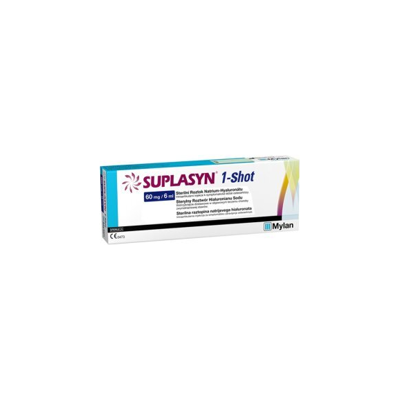 Suplasyn 1-Shot 60 mg - 6 ml, roztwór do wstrzyknięć, 6 ml x 1 ampułkostrzykawka - zdjęcie produktu