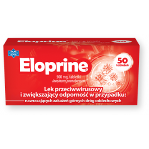 Eloprine, 500 mg, tabletki, 50 szt. - zdjęcie produktu