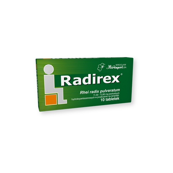 Radirex, tabletki, 10 szt. - zdjęcie produktu