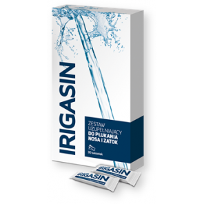 Irigasin, zestaw uzupełniający do płukania nosa i zatok, saszetki, 30 szt. - zdjęcie produktu